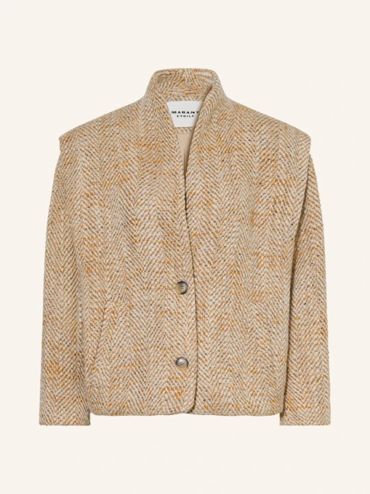 Zdjęcie produktu Marant Étoile Kurtka Z Tkaniny Bouclé Drogo beige