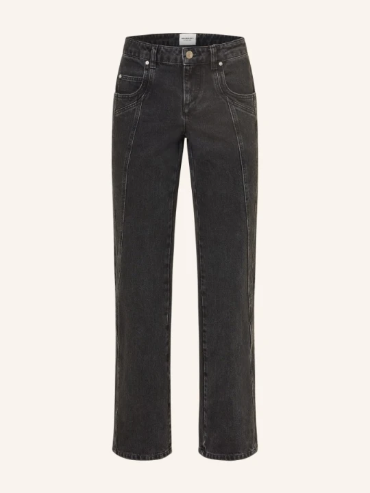 Zdjęcie produktu Marant Étoile Proste Dżinsy Jaylis schwarz 02FK FADED BLACK