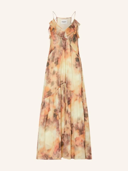 Zdjęcie produktu Marant Étoile Sukienka Vasmila Z Falbanami beige