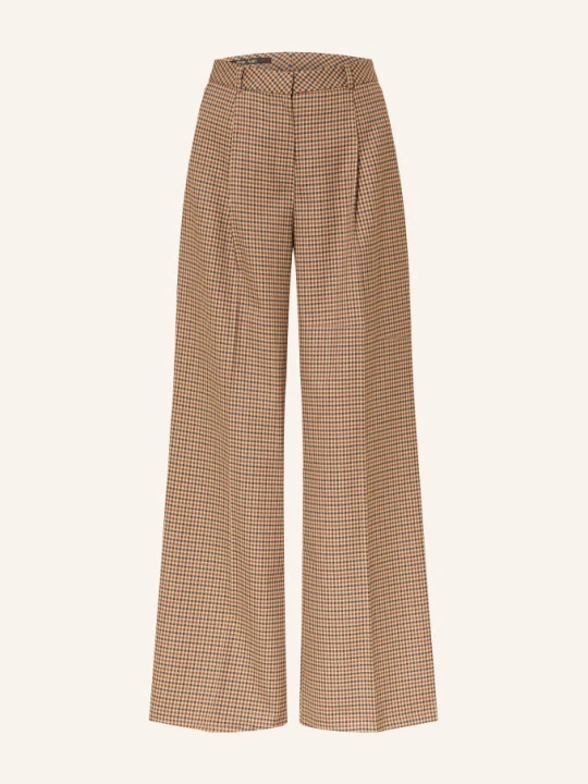 Zdjęcie produktu Marc Aurel Spodnie Z Materiału Typu Marlene beige