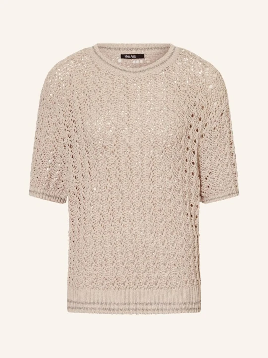 Zdjęcie produktu Marc Aurel Sweter Z Błyszczącą Przędzą beige