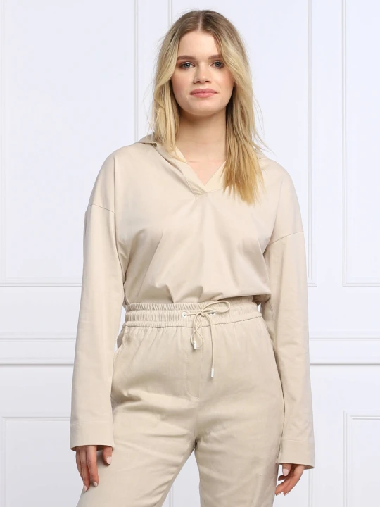 Zdjęcie produktu Marc Cain Bluza | Regular Fit kremowy
