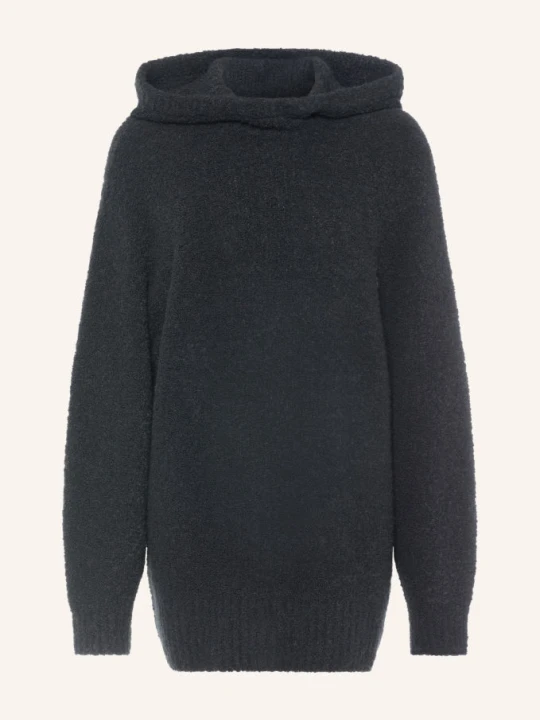 Zdjęcie produktu Marc Cain Bluza Z Kapturem Z Dzianiny Z Alpaki schwarz 900 black new