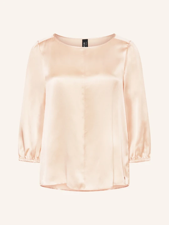 Zdjęcie produktu Marc Cain Bluzka Jedwabna Z Rękawem 3 / 4 beige