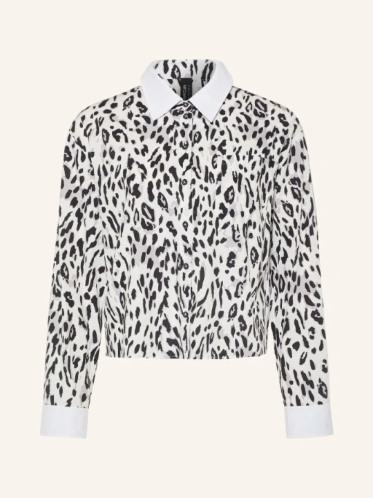 Zdjęcie produktu Marc Cain Bluzka Koszulowa schwarz 190 white and black