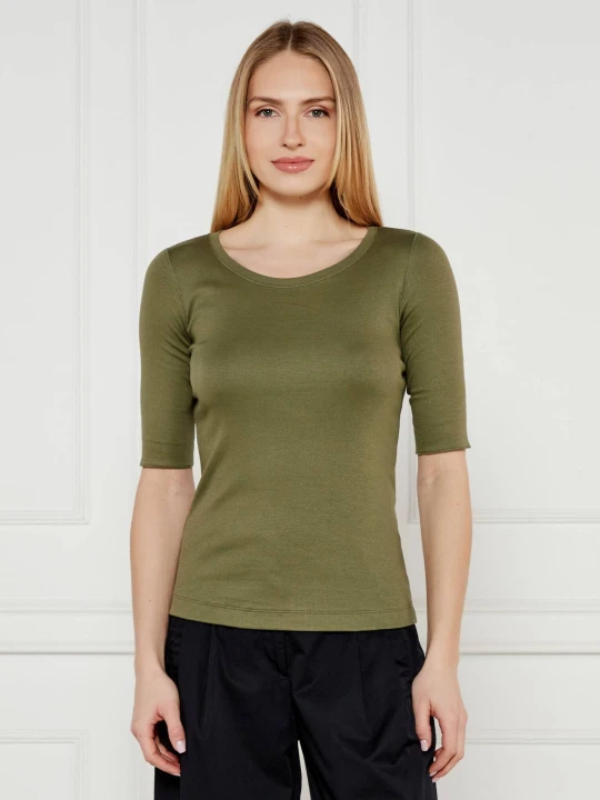 Zdjęcie produktu Marc Cain Bluzka | Slim Fit khaki
