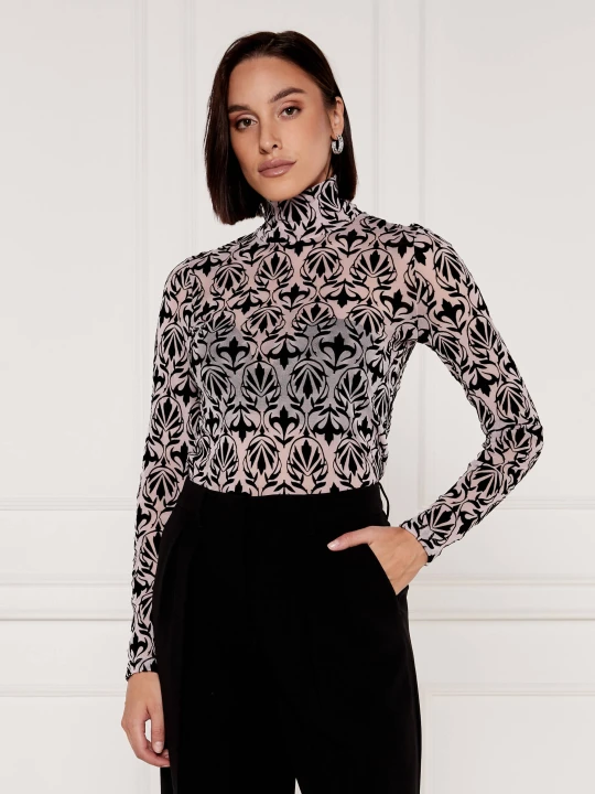 Zdjęcie produktu Marc Cain Bluzka | Slim Fit czarny