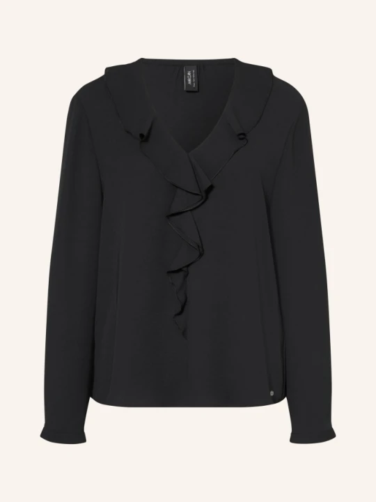 Zdjęcie produktu Marc Cain Bluzka Z Falbanami schwarz 900 black new