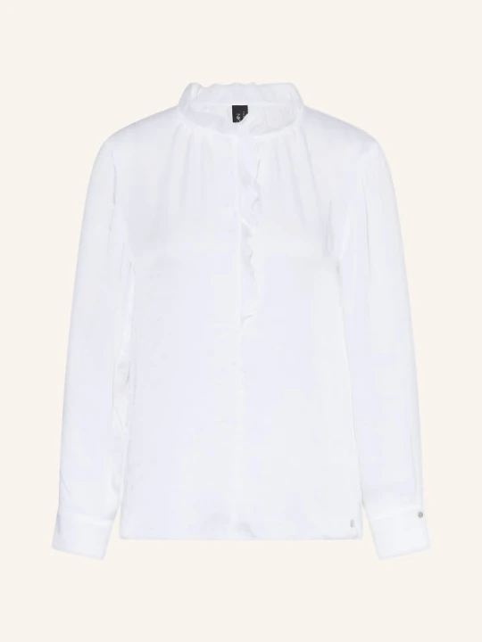 Zdjęcie produktu Marc Cain Bluzka Z Falbanami weiss 100 WHITE