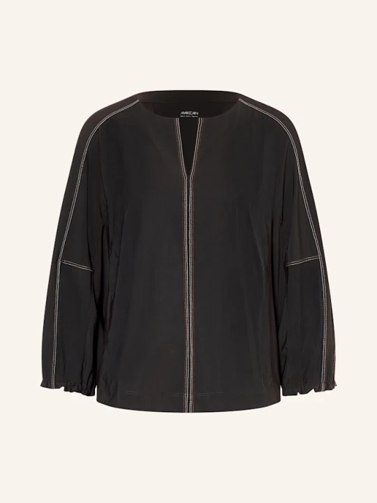 Zdjęcie produktu Marc Cain Bluzka Z Rękawem 3/4 schwarz 900 BLACK