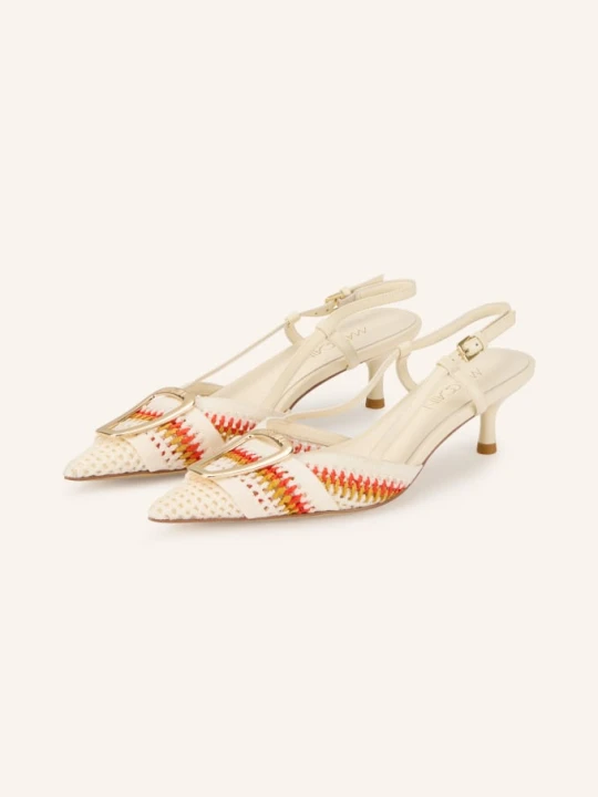 Zdjęcie produktu Marc Cain Czółenka Typu Slingback beige 112 bright ecru
