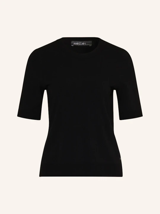 Zdjęcie produktu Marc Cain Dzianinowa Koszulka schwarz 900 BLACK