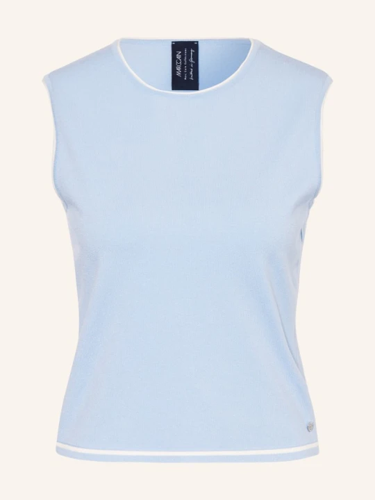 Zdjęcie produktu Marc Cain Dzianinowy Top blau 319 magical blue