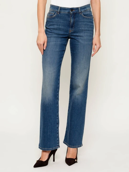 Zdjęcie produktu Marc Cain Jeansy FAID | flare fit granatowy