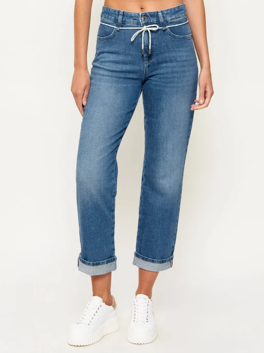 Zdjęcie produktu Marc Cain Jeansy | Regular Fit | mid waist niebieski