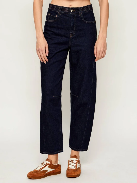 Zdjęcie produktu Marc Cain Jeansy RUMA | Relaxed fit | high waist granatowy
