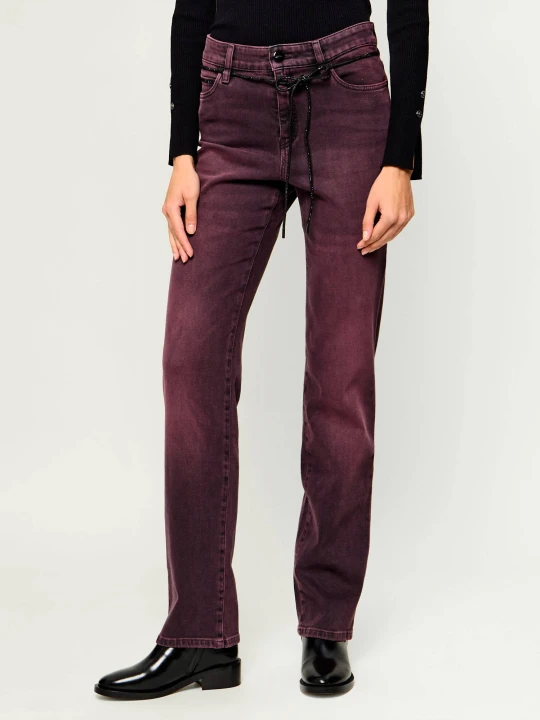 Zdjęcie produktu Marc Cain Jeansy | Straight fit fioletowy