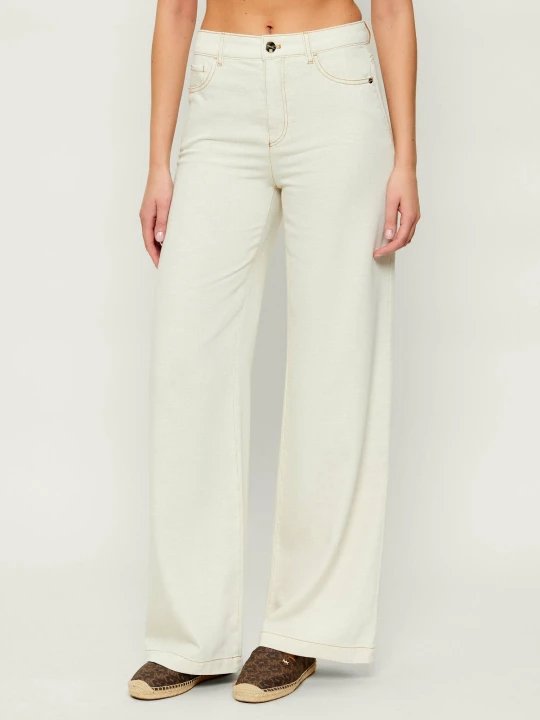 Zdjęcie produktu Marc Cain Jeansy WARRI | Relaxed fit | high waist ecru
