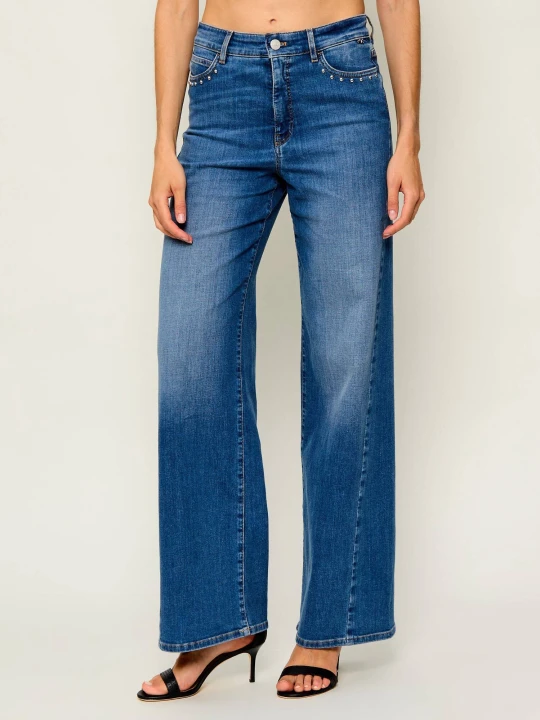 Zdjęcie produktu Marc Cain Jeansy Warri | Relaxed fit niebieski