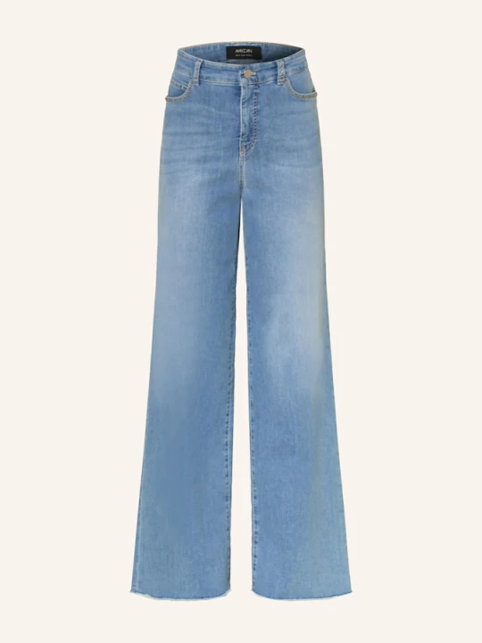 Zdjęcie produktu Marc Cain Jeansy Wide Leg Warri blau 353 blue denim