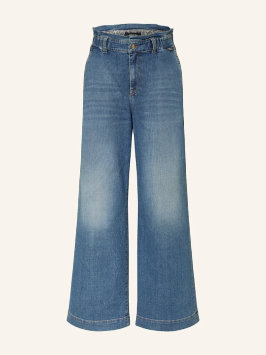 Zdjęcie produktu Marc Cain Jeansy Wide Leg Waukee blau 355 indigo blue