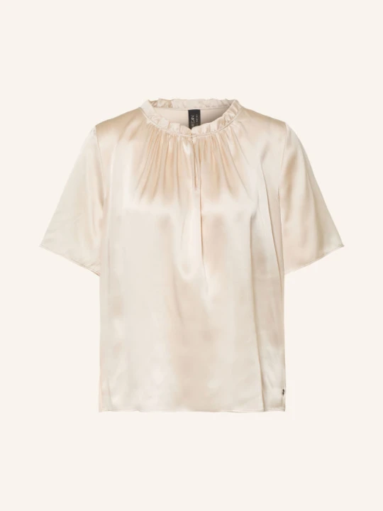 Zdjęcie produktu Marc Cain Jedwabna Bluzka Koszulowa beige
