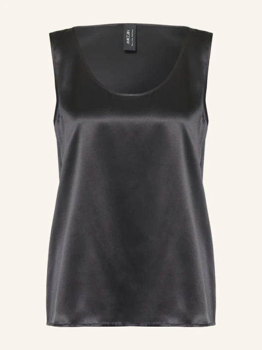 Zdjęcie produktu Marc Cain Jedwabna Bluzka schwarz 900 black new