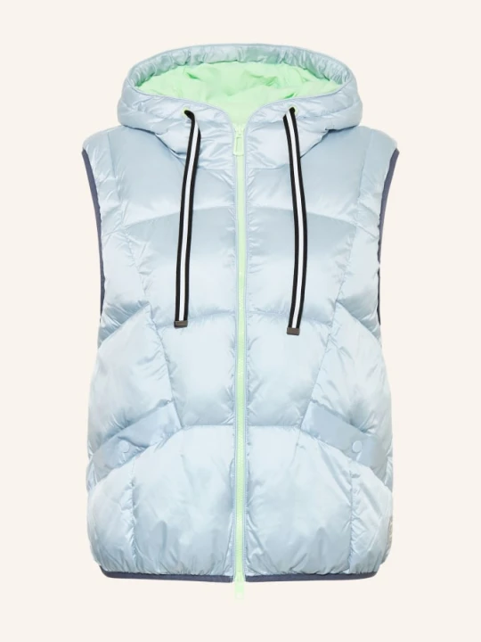 Zdjęcie produktu Marc Cain Kamizelka Pikowana blau 318 niagara mist