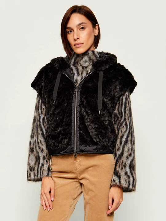Zdjęcie produktu Marc Cain Kamizelka | Relaxed fit czarny