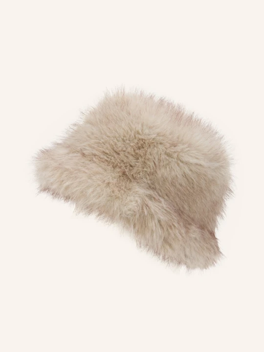 Zdjęcie produktu Marc Cain Kapelusz Ze Sztucznego Futra beige