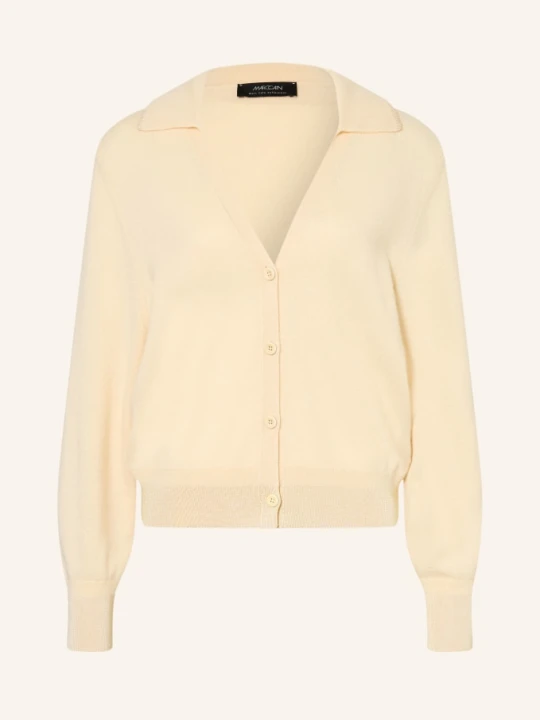 Zdjęcie produktu Marc Cain Kardigan Z Kaszmiru gelb 126 lamb`s wool