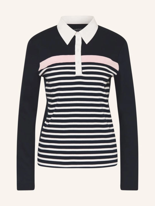 Zdjęcie produktu Marc Cain Koszulka Polo Z Dżerseju blau 394 navy