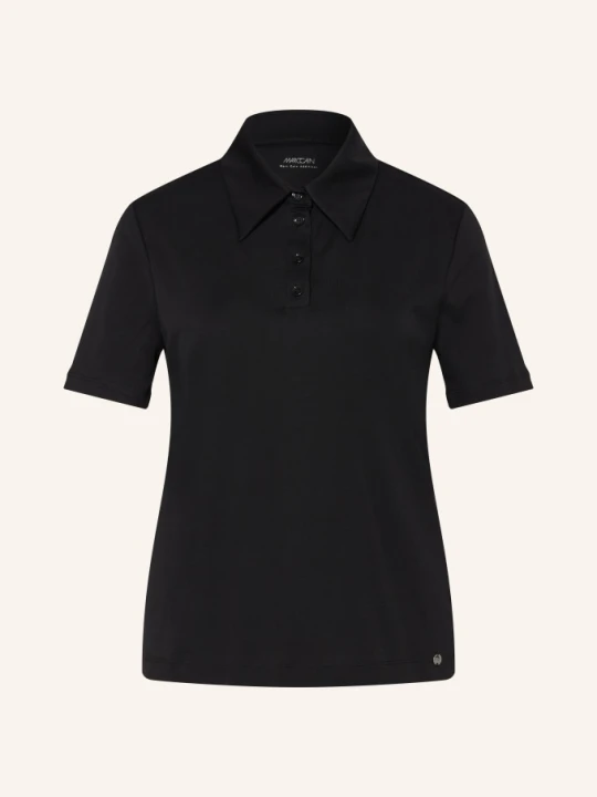Zdjęcie produktu Marc Cain Koszulka Polo Z Dżerseju schwarz 900 black new