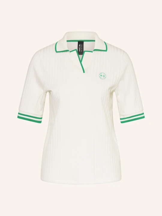 Zdjęcie produktu Marc Cain Koszulka Polo Z Dzianiny weiss 110 off