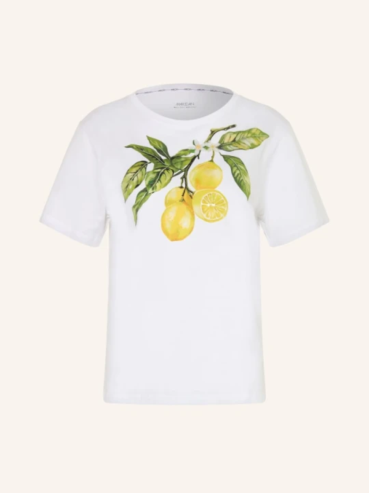 Zdjęcie produktu Marc Cain Koszulka Z Cekinami weiss 100 WHITE