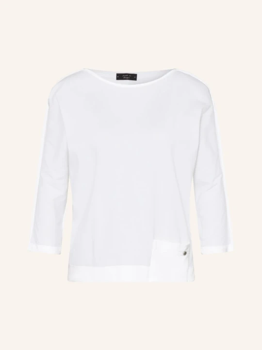 Zdjęcie produktu Marc Cain Koszulka Z Rękawem 3/4 weiss 100 WHITE