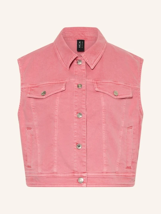 Zdjęcie produktu Marc Cain Krótka Kamizelka Jeansowa pink