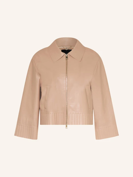 Zdjęcie produktu Marc Cain Kurtka Skórzana beige