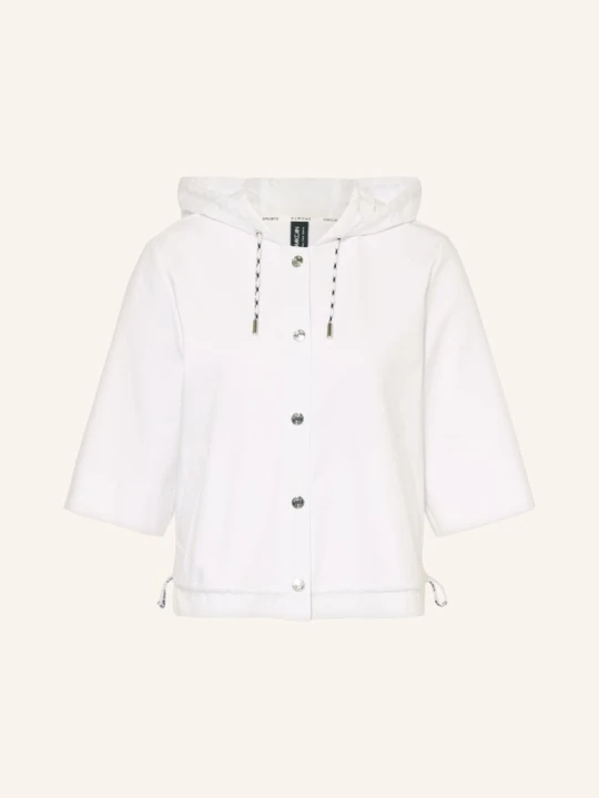 Zdjęcie produktu Marc Cain Kurtka Z Mieszanki Materiałów Z Rękawami 3 / 4 weiss 100 WHITE
