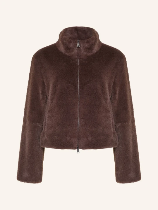 Zdjęcie produktu Marc Cain Kurtka Ze Sztucznego Futra braun 697 seal brown