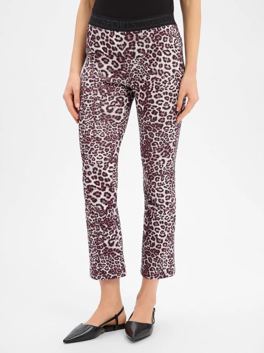 Zdjęcie produktu Marc Cain Legginsy Kobiety Dżersej lila