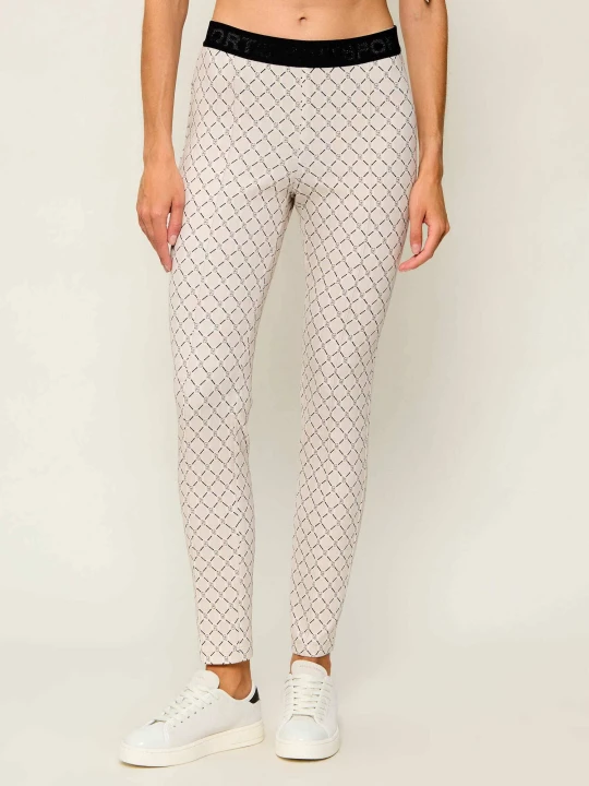 Zdjęcie produktu Marc Cain Legginsy | Slim Fit beżowy