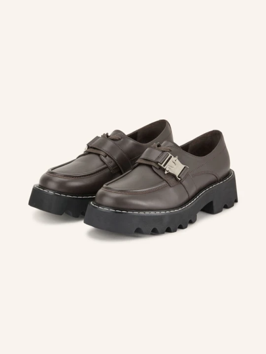Zdjęcie produktu Marc Cain Loafersy Na Platformie braun CIEMNOBRĄZOWY