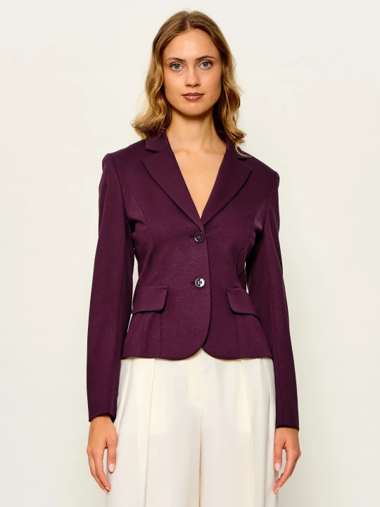 Zdjęcie produktu Marc Cain Marynarka | Slim Fit bordowy