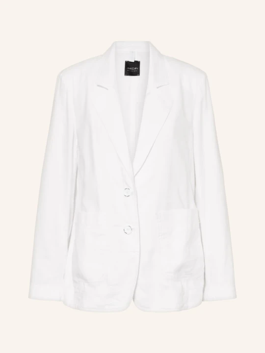 Zdjęcie produktu Marc Cain Marynarka Z Lnu weiss 100 WHITE