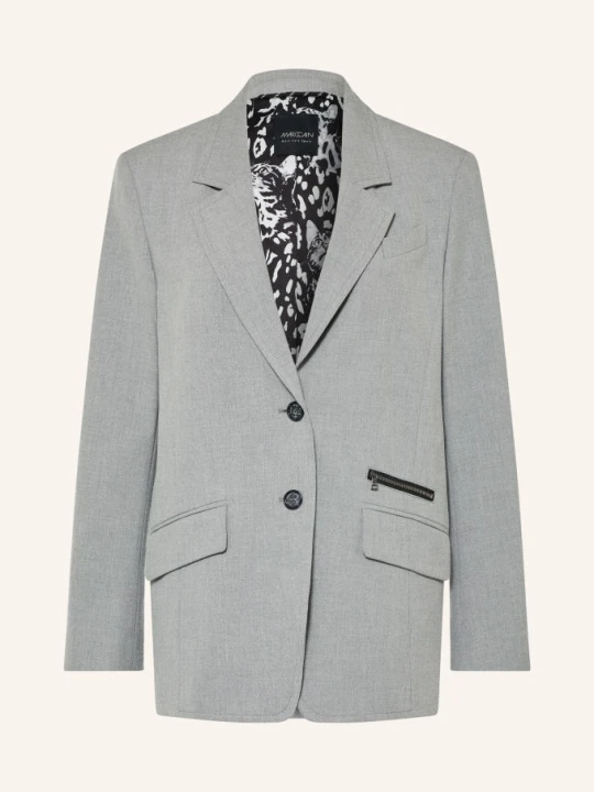 Zdjęcie produktu Marc Cain Marynarka Z Paskami Z Galonu grau 820 GREY