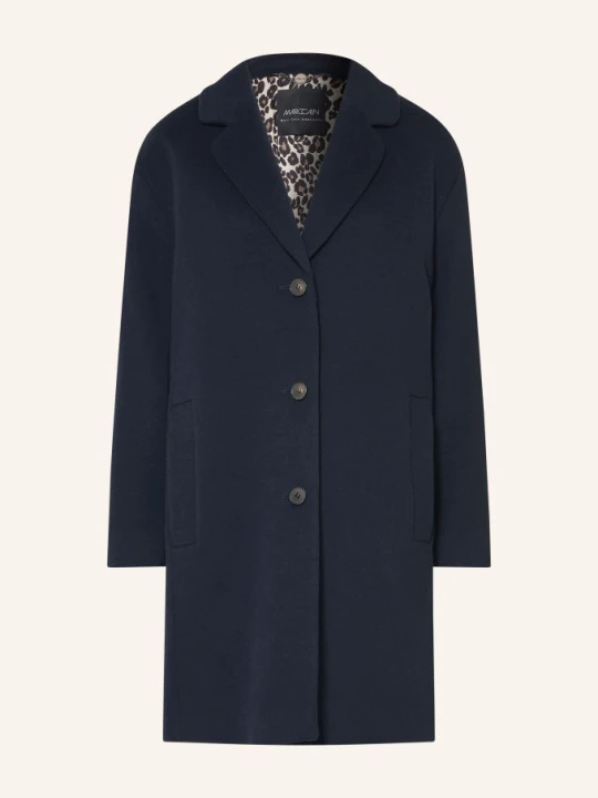 Zdjęcie produktu Marc Cain Płaszcz Wełniany blau 394 navy
