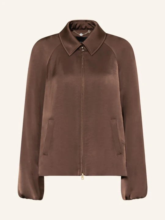 Zdjęcie produktu Marc Cain Satynowa Kurtka braun 697 seal brown