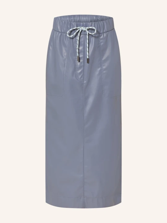 Zdjęcie produktu Marc Cain Spódnica Z Mieszanki Materiałów blau 380 grisaille