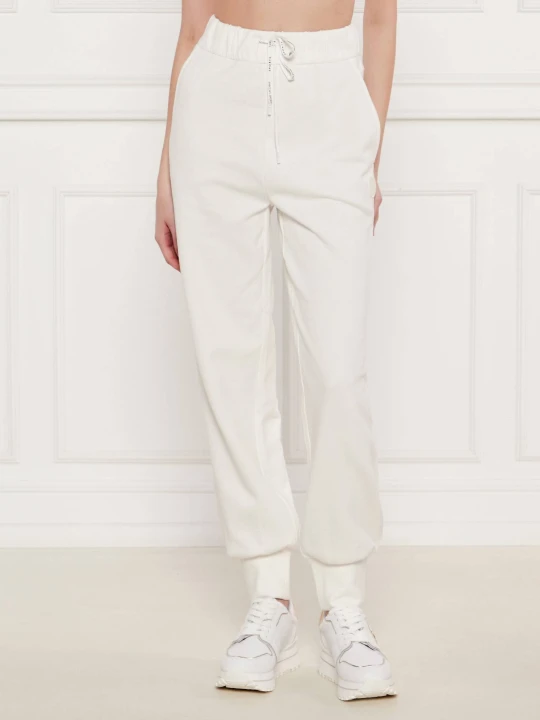 Zdjęcie produktu Marc Cain Spodnie dresowe | Relaxed fit ecru